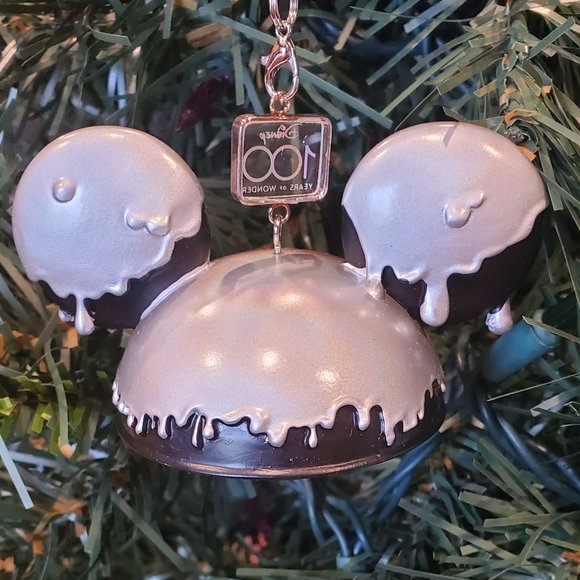 Disney Parks Mickey Mouse Ear Hat Ornament Disney100 - Picture 2 of 2